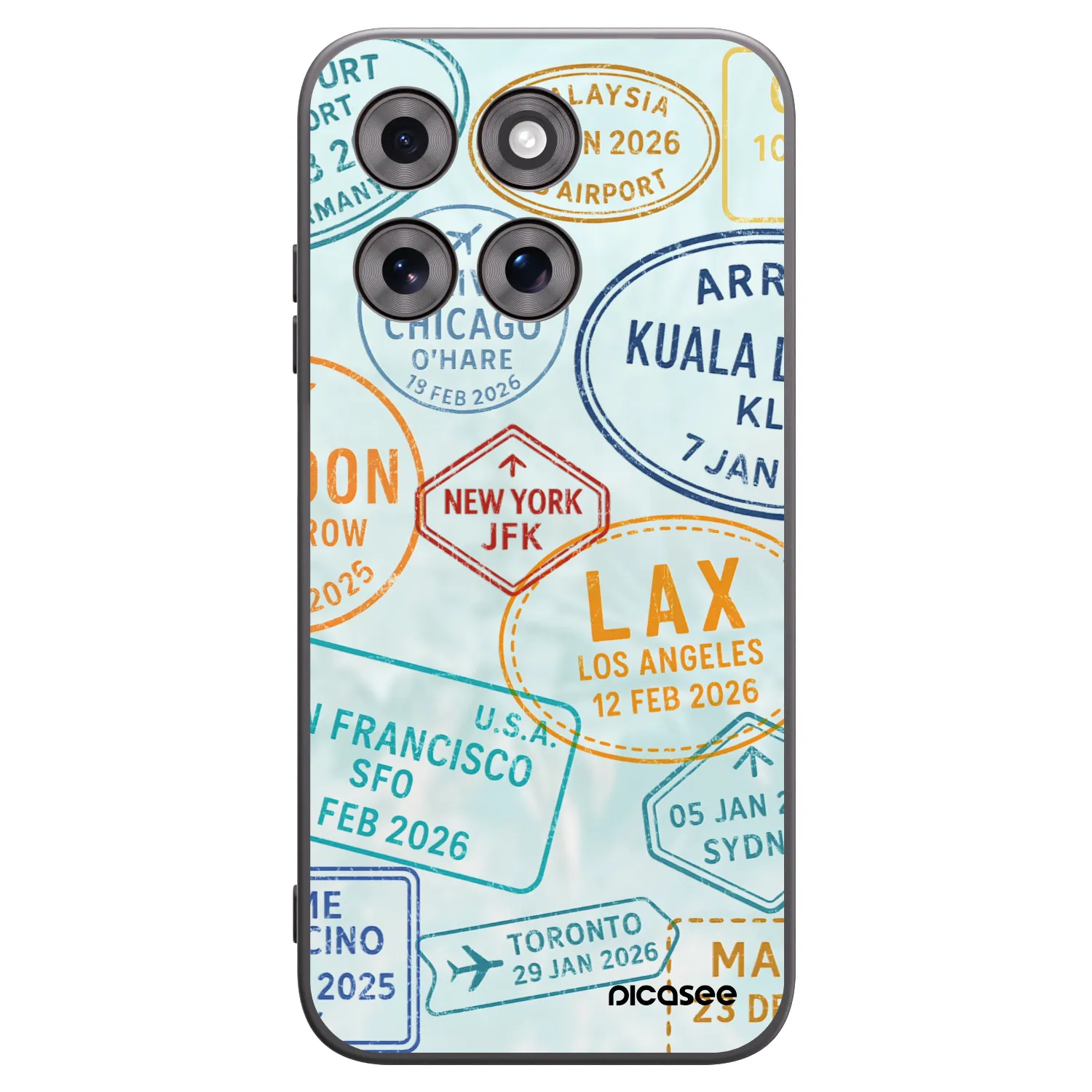 Picasee fekete szilikon tok az alábbi mobiltelefonokra Motorola Moto G77 - PASSPORT EDITION