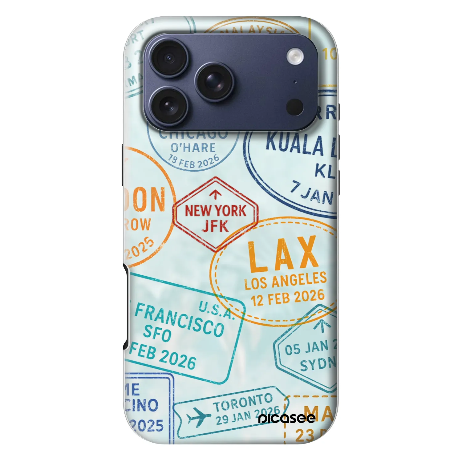 Picasee Fashion Case MagSafe Apple iPhone 18 Pro Max - PASSPORT EDITION