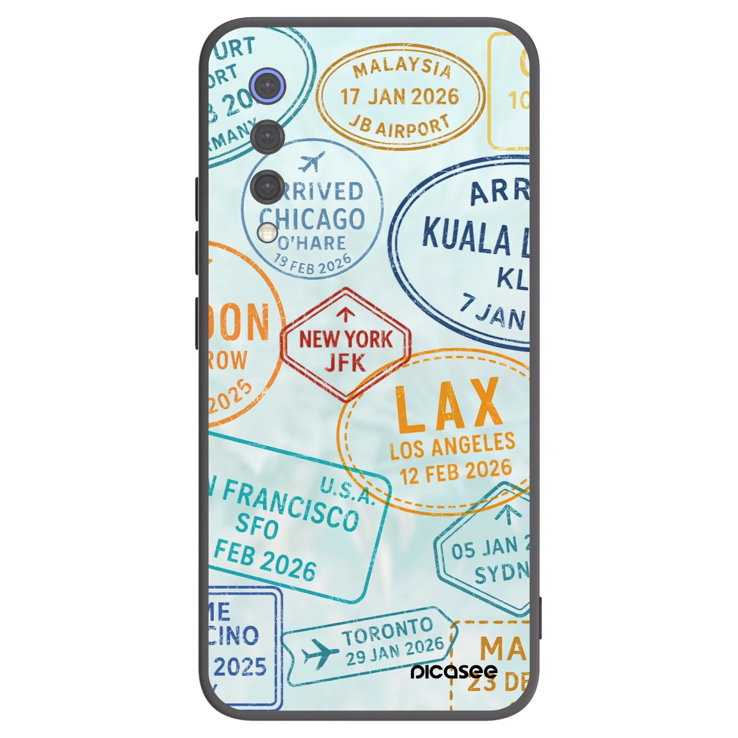 Picasee fekete szilikon tok az alábbi mobiltelefonokra Xiaomi Mi 9 SE - PASSPORT EDITION