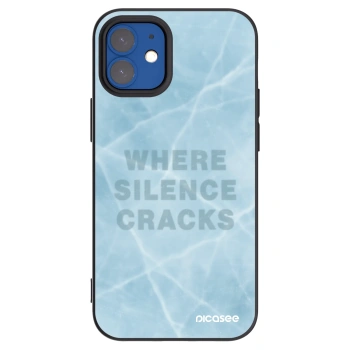 Picasee fekete szilikon tok az alábbi mobiltelefonokra Apple iPhone 12 mini - SILENCE