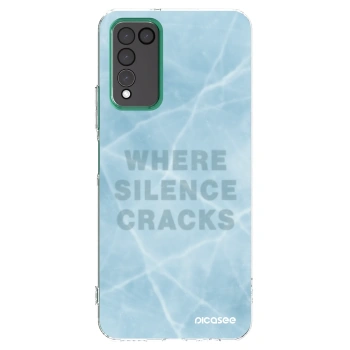 Picasee átlátszó szilikon tok az alábbi mobiltelefonokra Honor 10X Lite - SILENCE