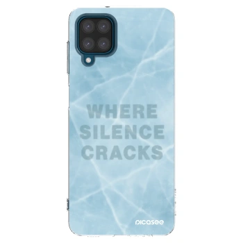 Picasee átlátszó szilikon tok az alábbi mobiltelefonokra Samsung Galaxy A12 A125F - SILENCE