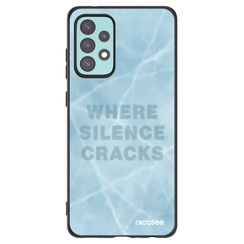 Picasee fekete szilikon tok az alábbi mobiltelefonokra Samsung Galaxy A72 A725F - SILENCE
