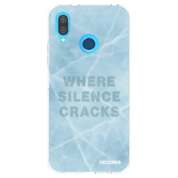 Picasee átlátszó szilikon tok az alábbi mobiltelefonokra Huawei P20 Lite - SILENCE