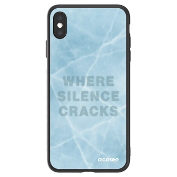 Picasee ULTIMATE CASE Apple iPhone XS Max - készülékre - SILENCE