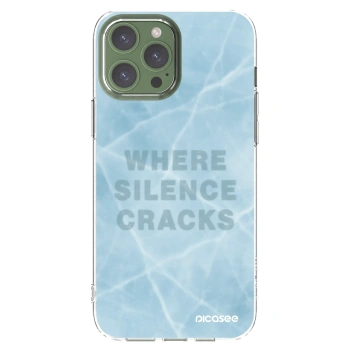 Picasee átlátszó szilikon tok az alábbi mobiltelefonokra Apple iPhone 13 Pro Max - SILENCE