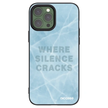 Picasee fekete szilikon tok az alábbi mobiltelefonokra Apple iPhone 13 Pro Max - SILENCE