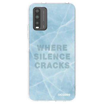Picasee fekete szilikon tok az alábbi mobiltelefonokra Xiaomi Redmi 9T - SILENCE