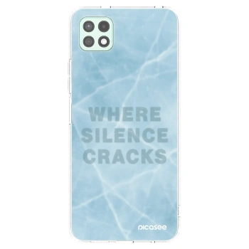 Picasee átlátszó szilikon tok az alábbi mobiltelefonokra Samsung Galaxy A22 A226B 5G - SILENCE