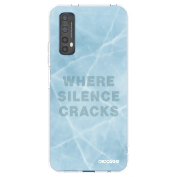 Picasee átlátszó szilikon tok az alábbi mobiltelefonokra Realme 7 - SILENCE