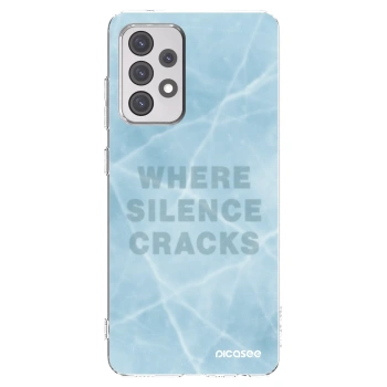 Picasee átlátszó szilikon tok az alábbi mobiltelefonokra Samsung Galaxy A52s 5G A528B - SILENCE