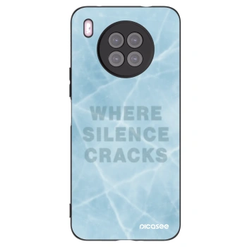 Picasee fekete szilikon tok az alábbi mobiltelefonokra Huawei Nova 8i - SILENCE