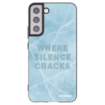 Picasee fekete szilikon tok az alábbi mobiltelefonokra Samsung Galaxy S22+ 5G - SILENCE