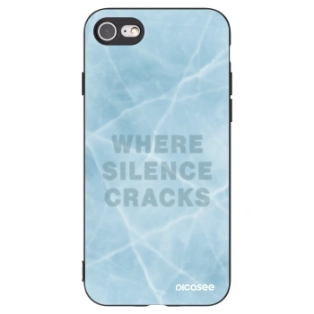 Picasee fekete szilikon tok az alábbi mobiltelefonokra Apple iPhone SE 2022 - SILENCE