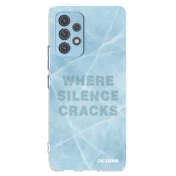 Picasee átlátszó szilikon tok az alábbi mobiltelefonokra Samsung Galaxy A53 5G A536 - SILENCE