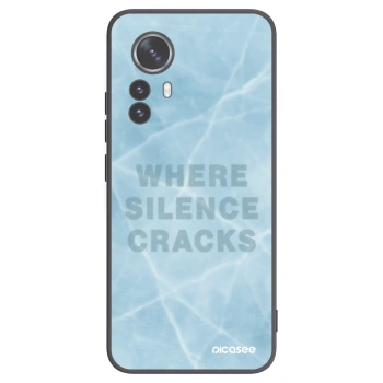 Picasee fekete szilikon tok az alábbi mobiltelefonokra Xiaomi 12 Pro - SILENCE