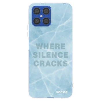 Picasee átlátszó szilikon tok az alábbi mobiltelefonokra Honor X8 4G - SILENCE