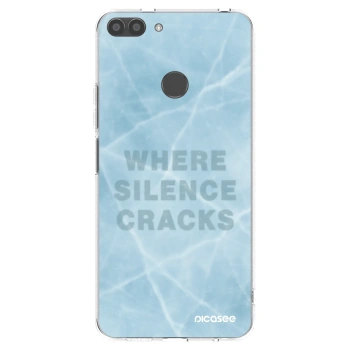 Picasee átlátszó szilikon tok az alábbi mobiltelefonokra Huawei P Smart - SILENCE