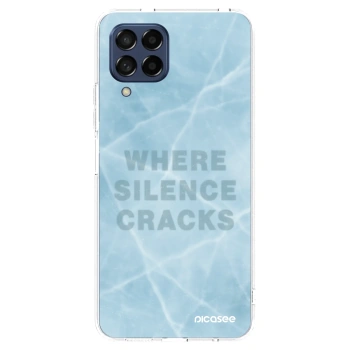 Picasee átlátszó szilikon tok az alábbi mobiltelefonokra Samsung Galaxy M53 5G - SILENCE
