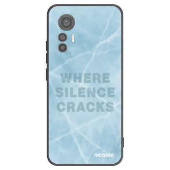 Picasee fekete szilikon tok az alábbi mobiltelefonokra Xiaomi 12 Lite - SILENCE