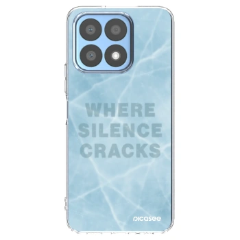 Picasee átlátszó szilikon tok az alábbi mobiltelefonokra Honor X8a - SILENCE