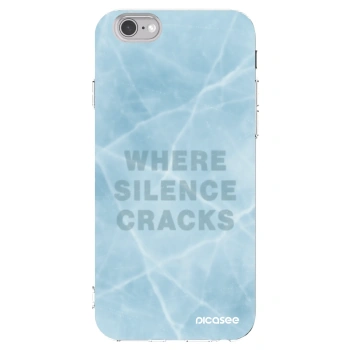 Picasee átlátszó szilikon tok az alábbi mobiltelefonokra Apple iPhone 6/6S - SILENCE