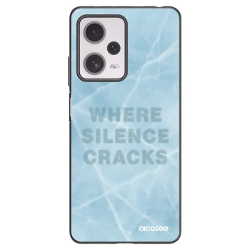 Picasee fekete szilikon tok az alábbi mobiltelefonokra Xiaomi Redmi Note 12 Pro+ 5G - SILENCE