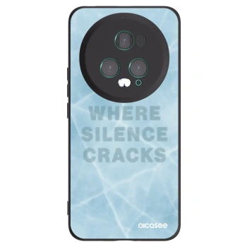 Picasee fekete szilikon tok az alábbi mobiltelefonokra Honor Magic5 Pro - SILENCE