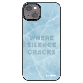 Picasee fekete szilikon tok az alábbi mobiltelefonokra Apple iPhone 15 Plus - SILENCE
