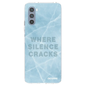 Picasee átlátszó szilikon tok az alábbi mobiltelefonokra Motorola Moto G62 - SILENCE