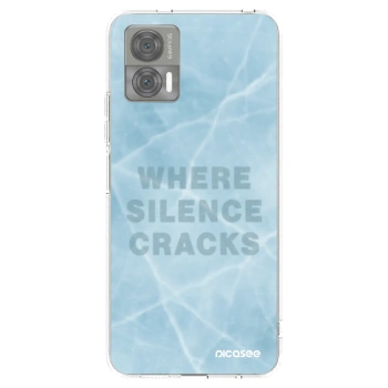 Picasee átlátszó szilikon tok az alábbi mobiltelefonokra Motorola Edge 30 Neo - SILENCE