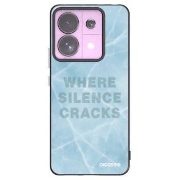 Picasee fekete szilikon tok az alábbi mobiltelefonokra Xiaomi Redmi Note 13 Pro 5G - SILENCE