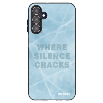 Picasee fekete szilikon tok az alábbi mobiltelefonokra Samsung Galaxy A15 A155F 4G - SILENCE