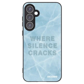 Picasee fekete szilikon tok az alábbi mobiltelefonokra Samsung Galaxy A55 5G A556B - SILENCE