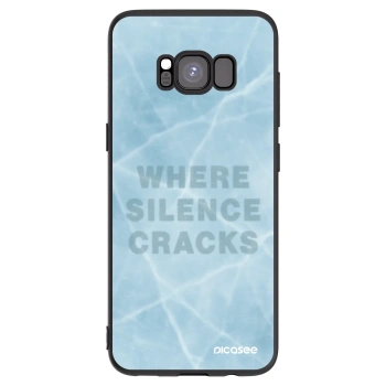 Picasee fekete szilikon tok az alábbi mobiltelefonokra Samsung Galaxy S8 G950F - SILENCE