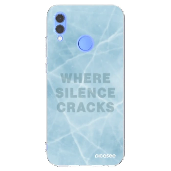 Picasee átlátszó szilikon tok az alábbi mobiltelefonokra Honor 10 Lite - SILENCE