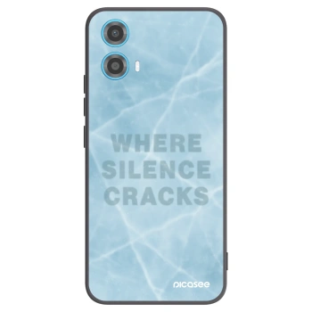Picasee fekete szilikon tok az alábbi mobiltelefonokra Motorola Moto G34 5G - SILENCE