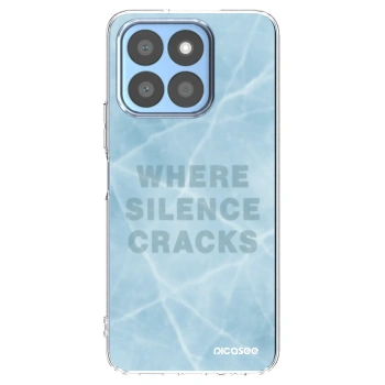 Picasee átlátszó szilikon tok az alábbi mobiltelefonokra Honor X8c - SILENCE