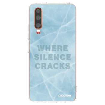 Picasee átlátszó szilikon tok az alábbi mobiltelefonokra Huawei P30 - SILENCE