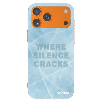 Picasee átlátszó szilikon tok az alábbi mobiltelefonokra Apple iPhone 17 Pro Max - SILENCE