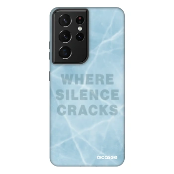 Picasee Fashion Case Samsung Galaxy S21 Ultra 5G G998B - SILENCE