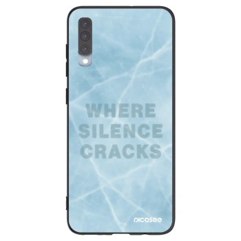 Picasee fekete szilikon tok az alábbi mobiltelefonokra Samsung Galaxy A70 A705F - SILENCE