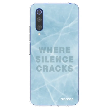 Picasee átlátszó szilikon tok az alábbi mobiltelefonokra Xiaomi Mi 9 SE - SILENCE