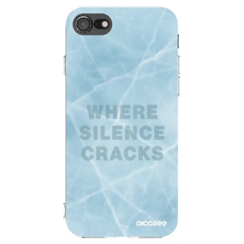 Picasee átlátszó szilikon tok az alábbi mobiltelefonokra Apple iPhone 8 - SILENCE