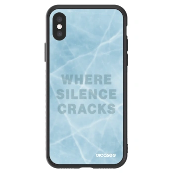 Picasee ULTIMATE CASE Apple iPhone X/XS - készülékre - SILENCE