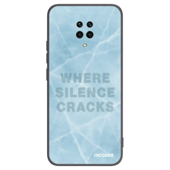 Picasee fekete szilikon tok az alábbi mobiltelefonokra Xiaomi Redmi Note 9S - SILENCE