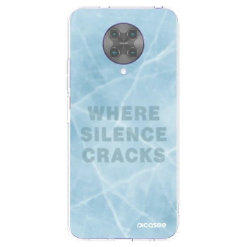 Picasee átlátszó szilikon tok az alábbi mobiltelefonokra Xiaomi Poco F2 Pro - SILENCE