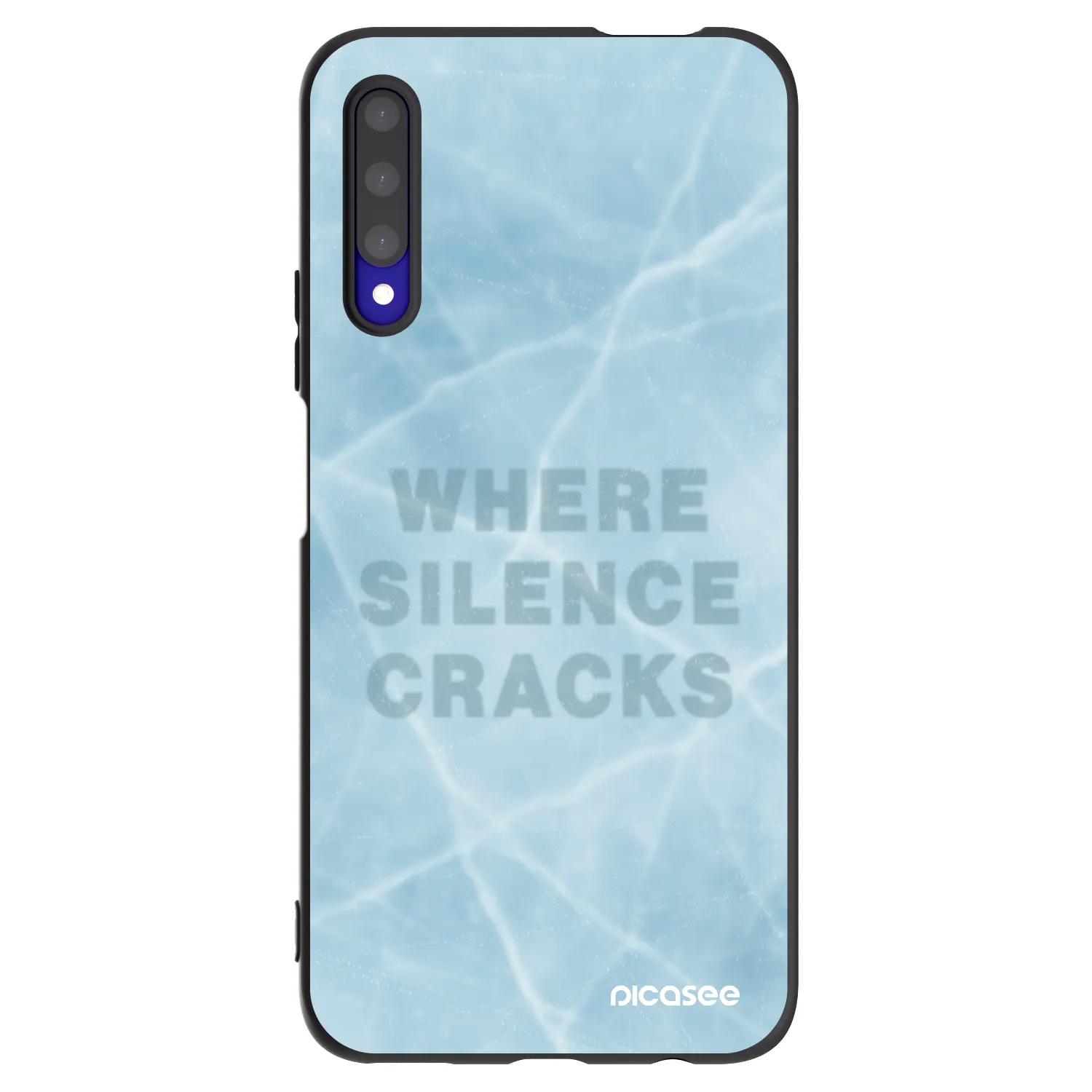 Picasee fekete szilikon tok az alábbi mobiltelefonokra Honor 9X Pro - SILENCE