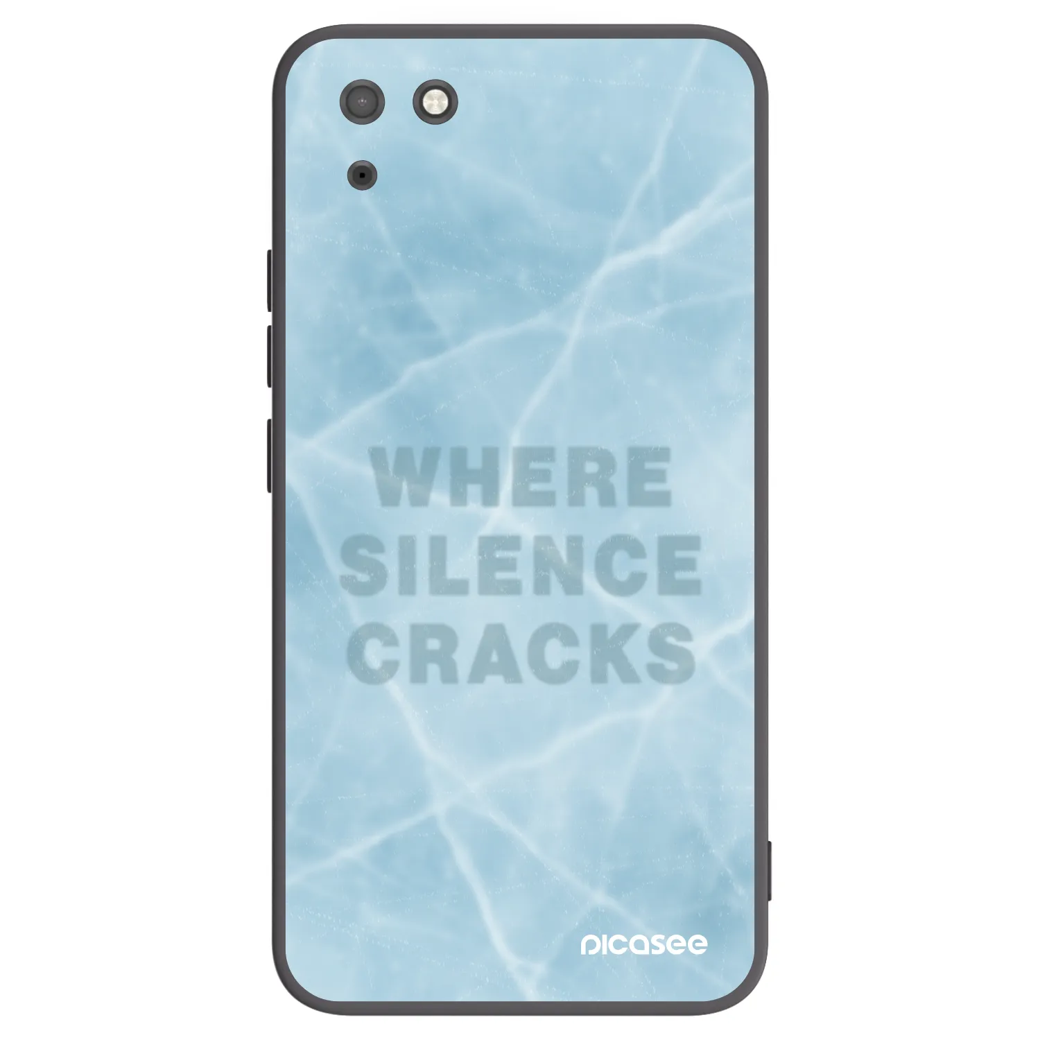 Picasee fekete szilikon tok az alábbi mobiltelefonokra Huawei Y5P - SILENCE