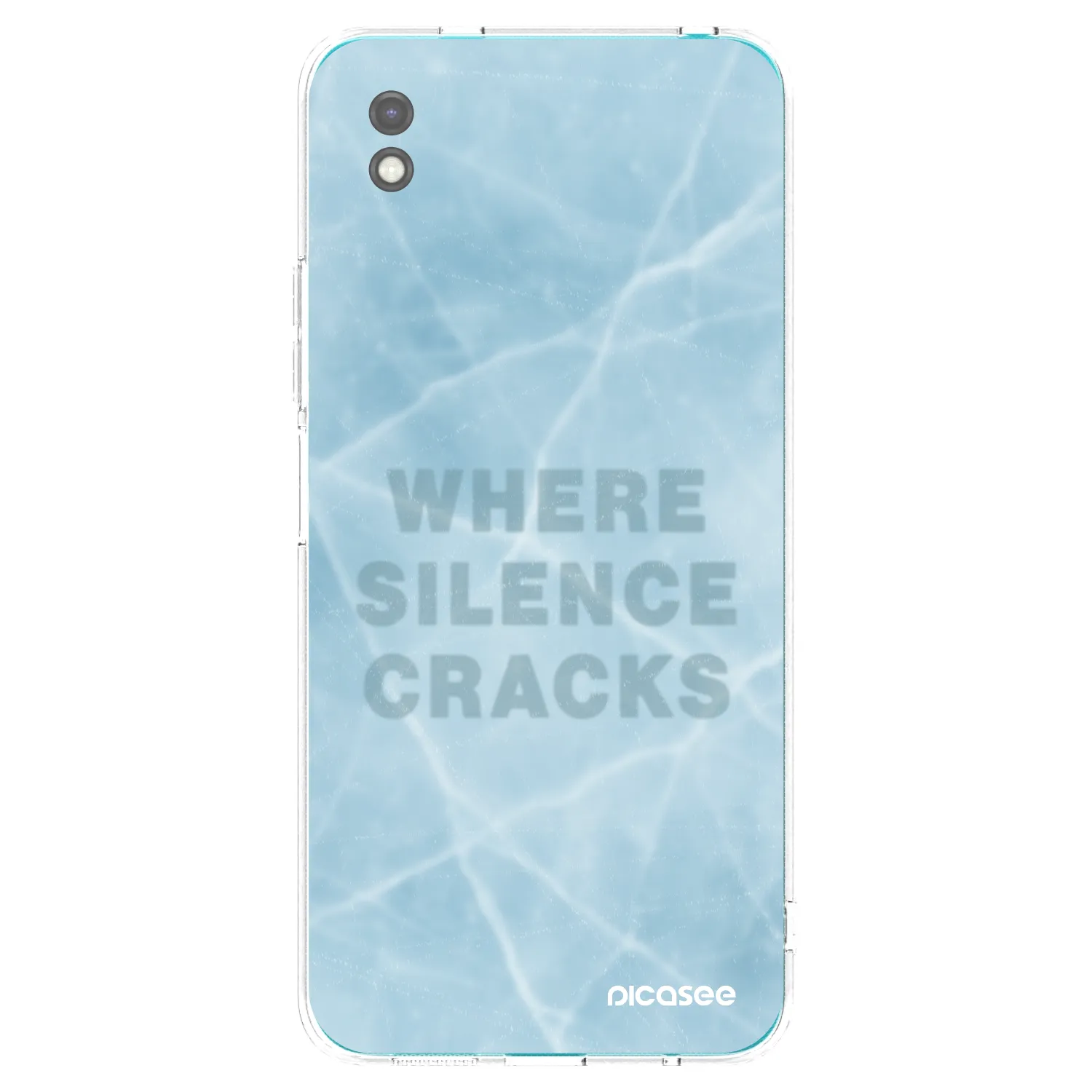 Picasee fekete szilikon tok az alábbi mobiltelefonokra Xiaomi Redmi 9A - SILENCE